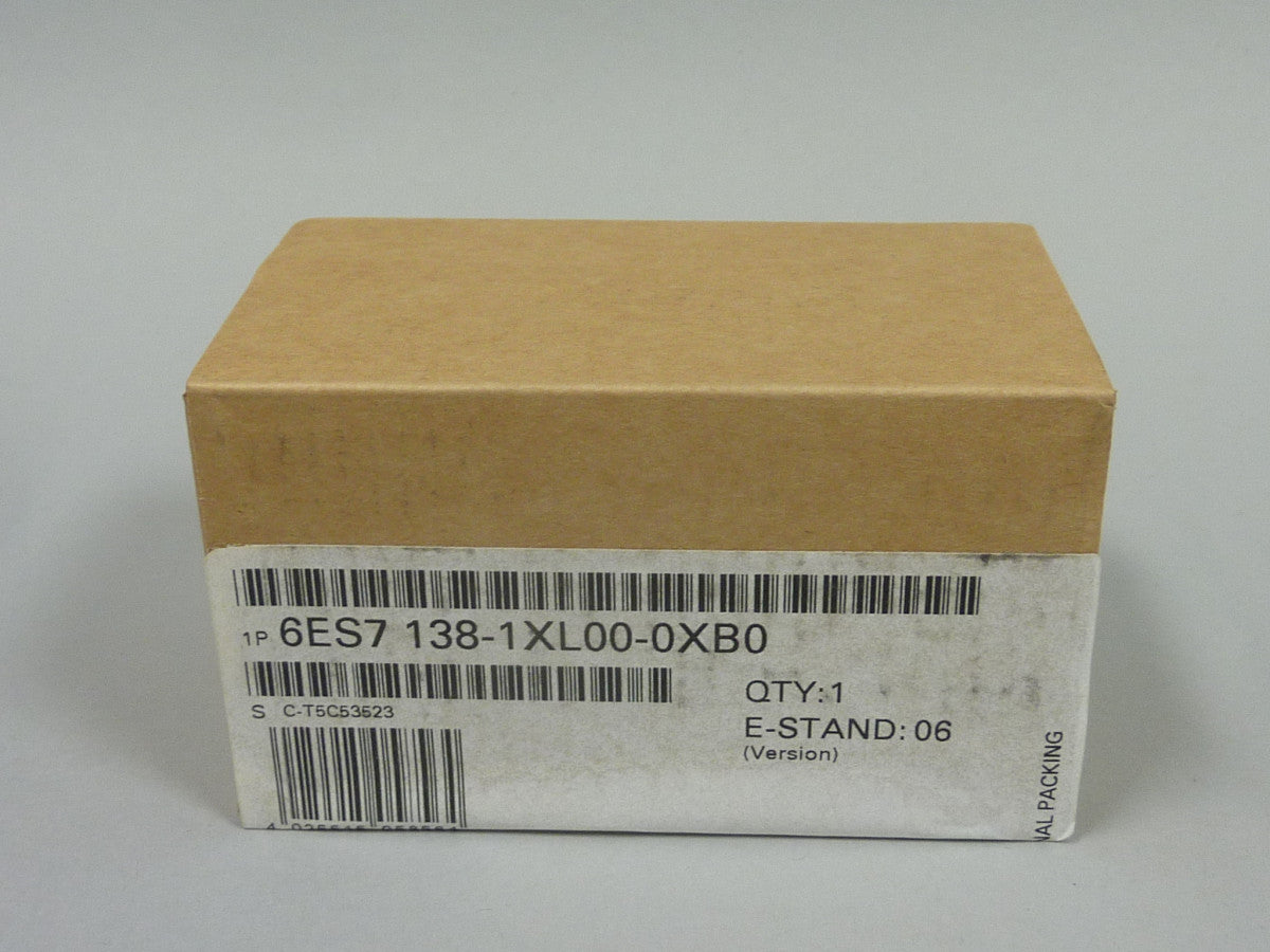 SIEMENS 6ES7138-1XL00-0XB0 auf Lager