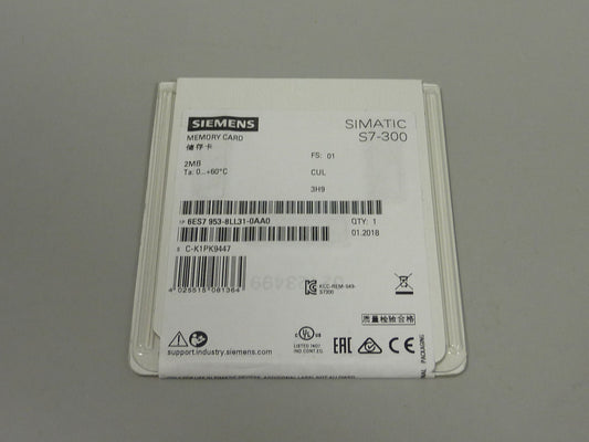 SIEMENS 6ES7953-8LL31-0AA0 auf Lager