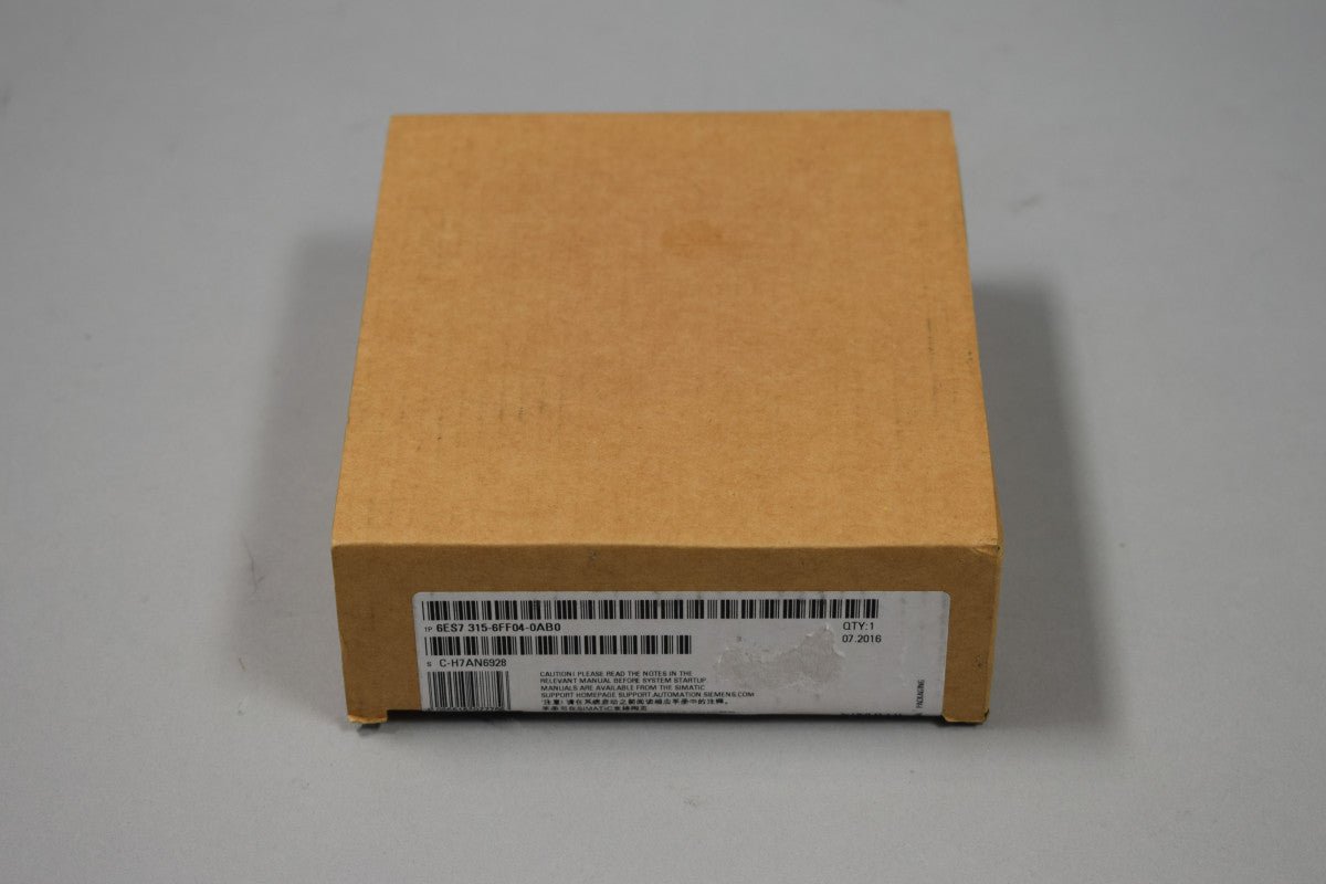 SIEMENS 6ES7315-6FF04-0AB0 auf Lager