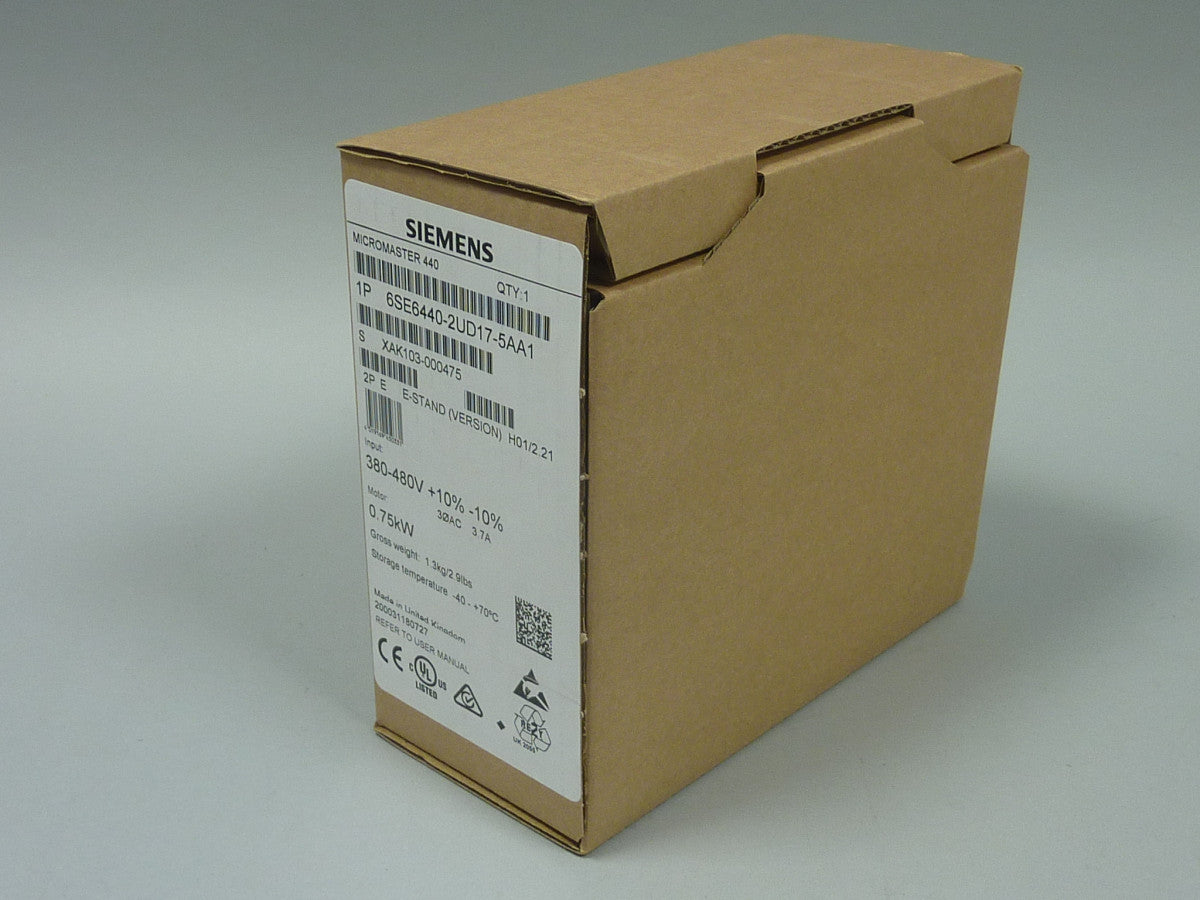 SIEMENS 6SE6440-2UD17-5AA1 auf Lager