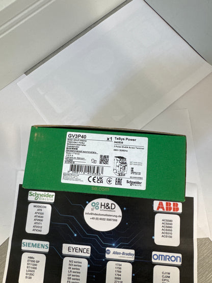 GV3P40   Schneider Electric  Motorschutzschalter, 3p, 30-40A, magnetischer Auslöser