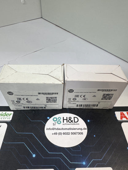 1734-OB8S  Allen-Bradley   Safety Sourcing Output Module   New and Sealed