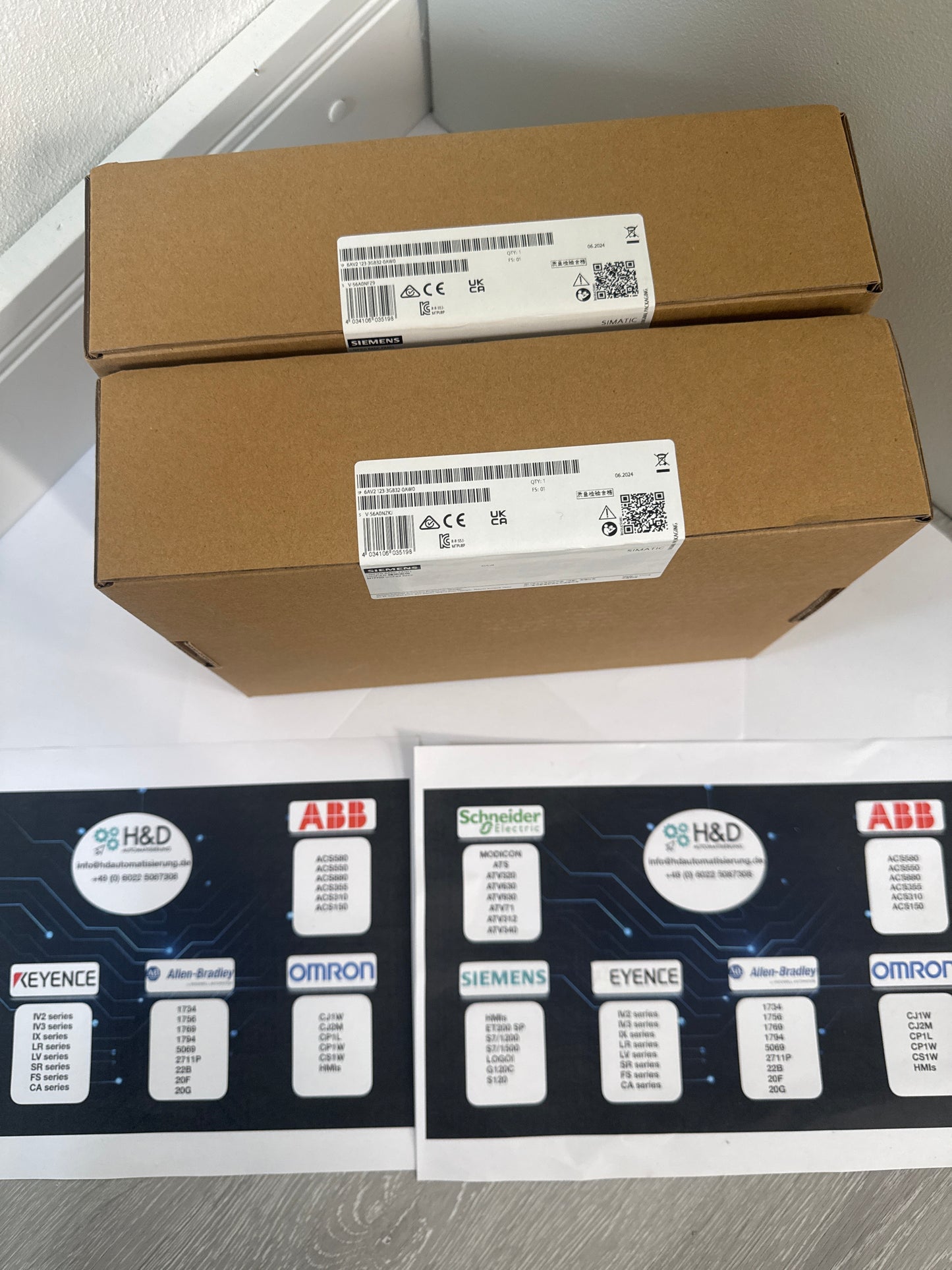 Siemens SIMATIC HMI MTP700 6AV2123-3GB32-0AW0 | 7" Touchpanel, Widescreen, PROFINET, WinCC Unified