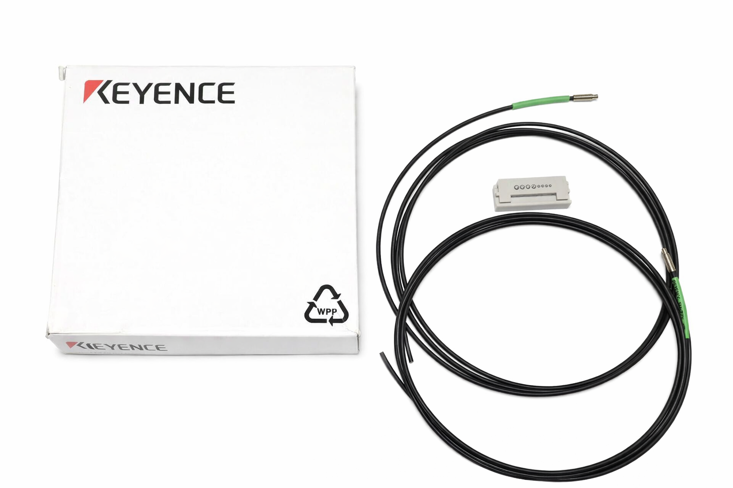 KEYENCE FU-77TZ Fiber Optic Sensor Head for Industrial Detection