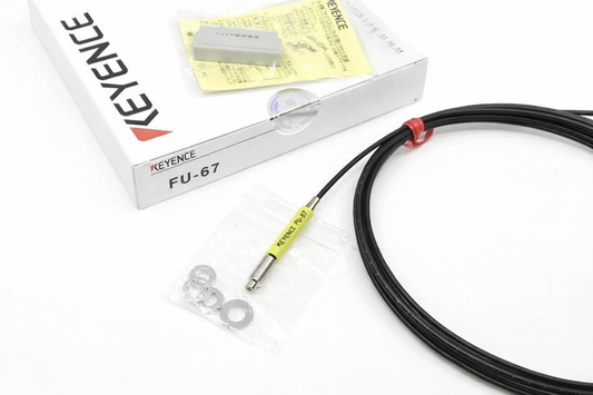 Testa sensore a fibra ottica KEYENCE FU-67 per rilevamento industriale