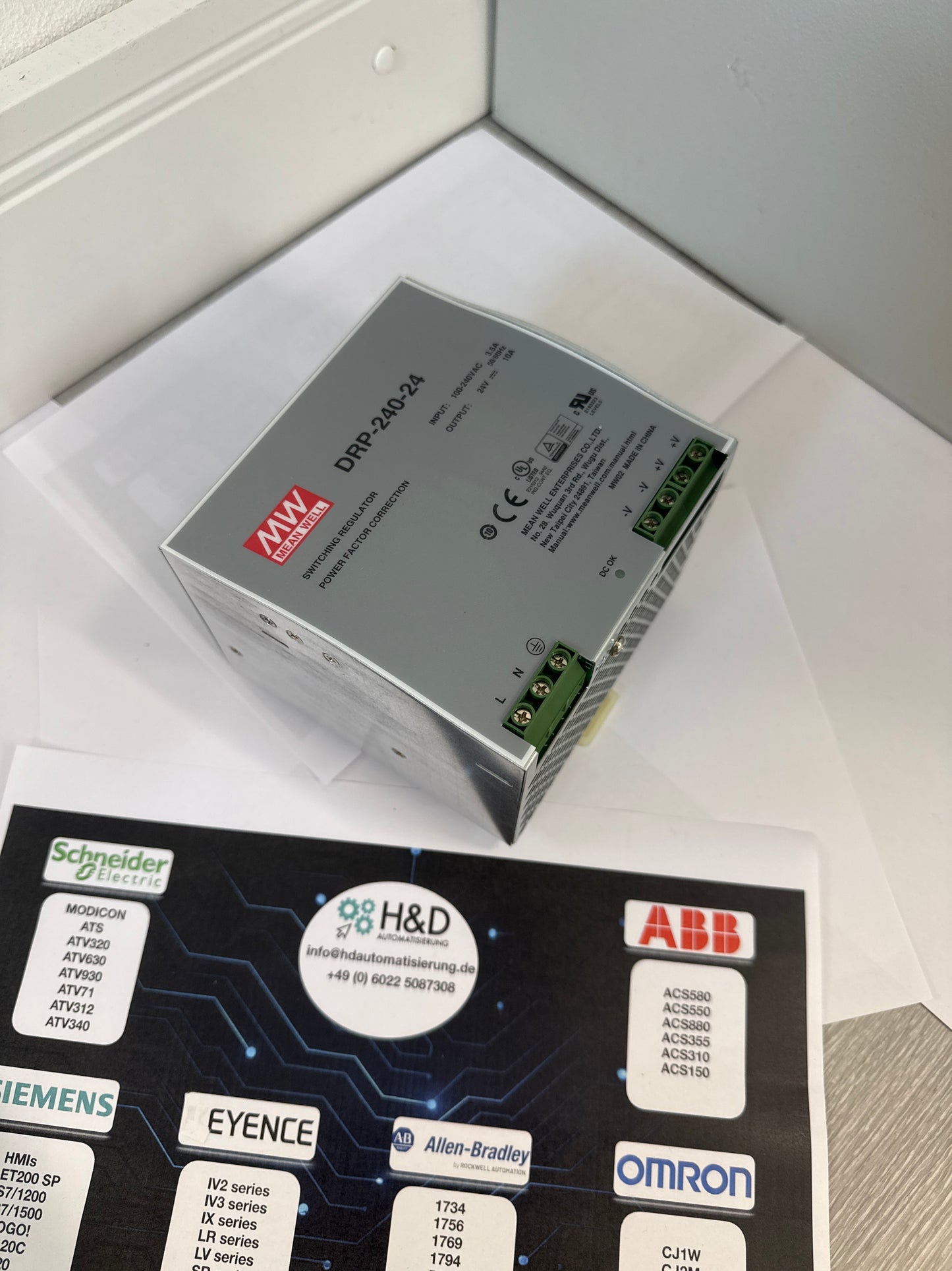 DRP-240-24   Mean Well  New and Sealed