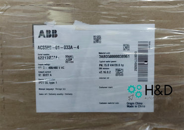 ABB ACS580-01-033A-4 – Inverter – 15,0 kW – 32 A – 380 V – IP20 – Neu und versiegelt