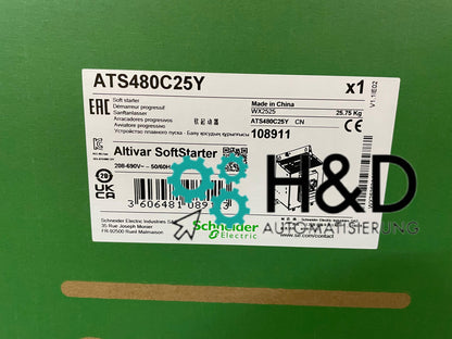 ATS480C25Y  Schneider Electric  Soft starter New and Sealed