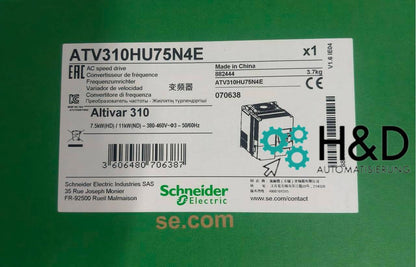 ATV310HU75N4E   Schneider Electric  Altivar 310, 7.5kW