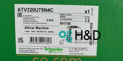 ATV320U75N4C Schneider Electric Przemiennik częstotliwości ATV320, 7.5kW