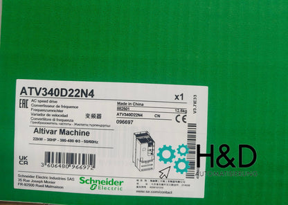ATV340D22N4 Schneider Electric Przemiennik częstotliwości ATV340, 22kW