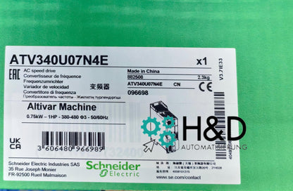 ATV340U07N4E Schneider Electric Przemiennik ATV340, 0,75 kW 380-480 V