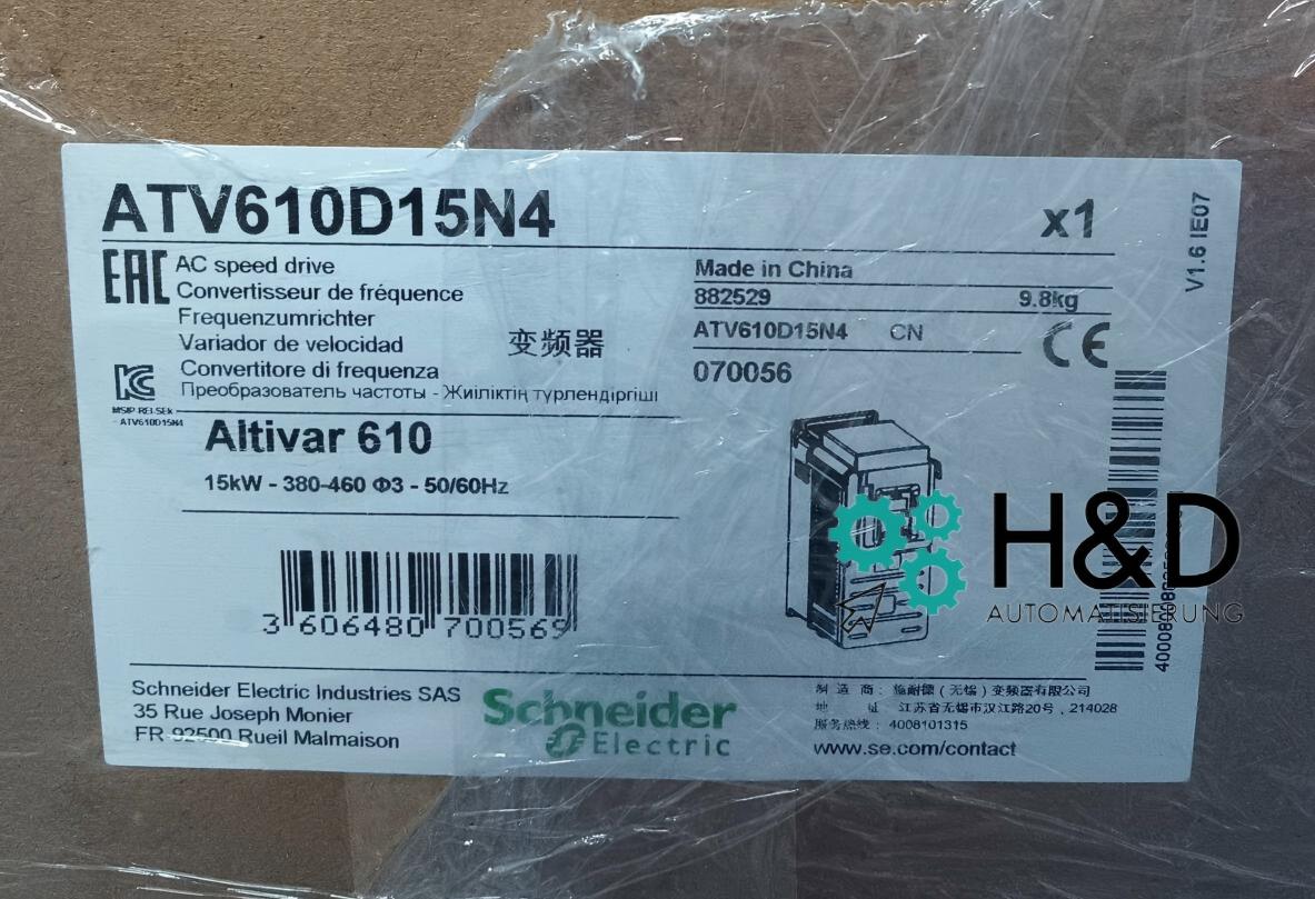 ATV610D15N4 Variateur Schneider Electric Altivar 610, 15 kW