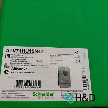 ATV71HU15N4  Schneider Electric  ATV71 - 1.5kW-2HP - 480V  New and Sealed