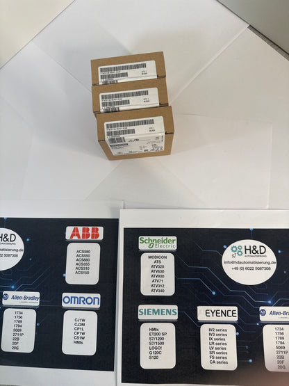 SIMATIC DP ET 200SP, F-DI 8x 24VDC 6ES7136-6BA01-0CA0 new sealed