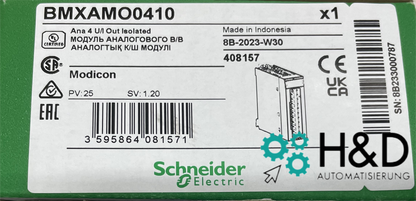 BMXAMO0410 Schneider Electric Modicon X80-Module E/S AI/AQ