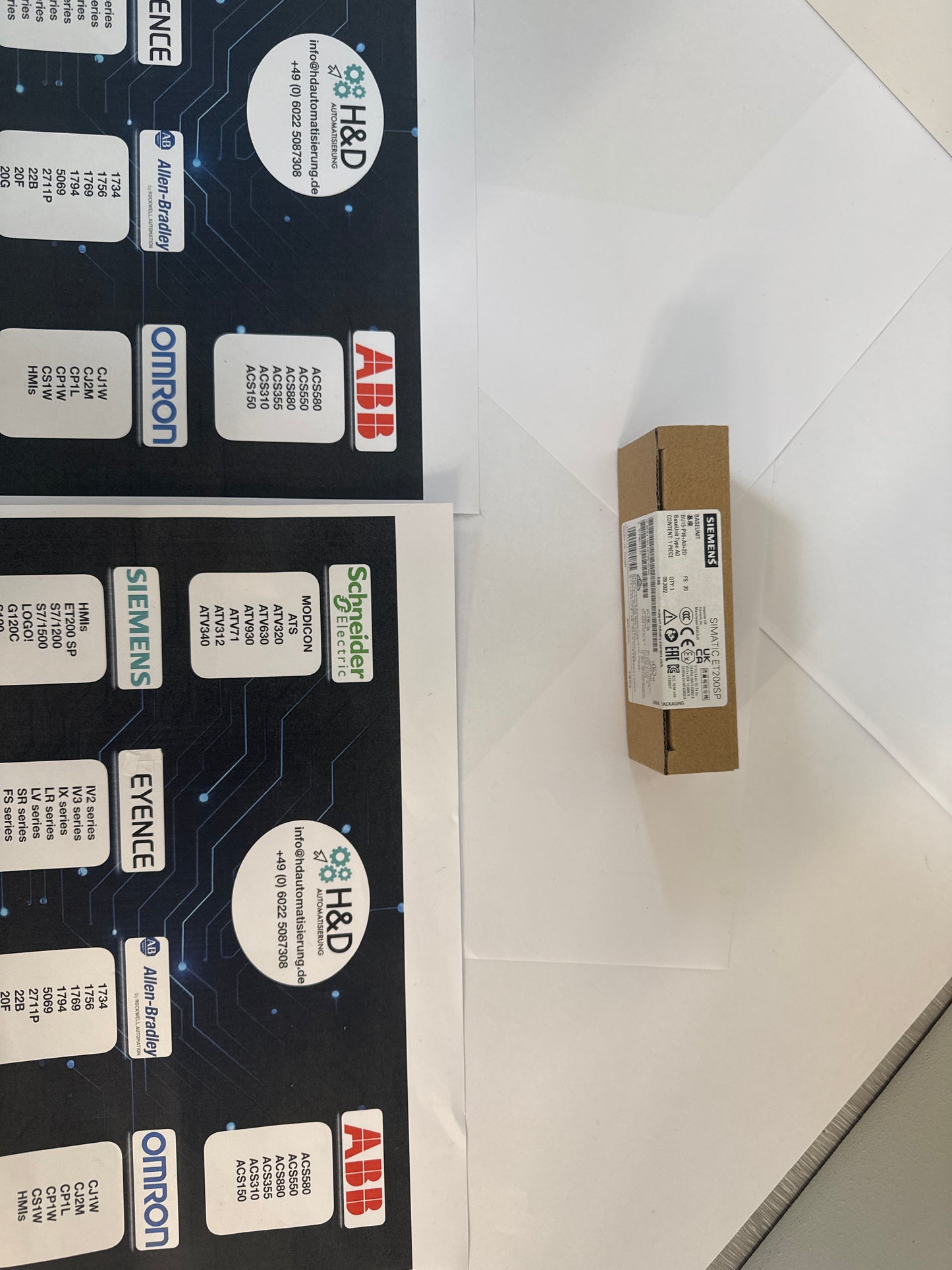 6ES7193-6BP00-0DA0  SIEMENS SIMATIC ET 200SP  New and Sealed