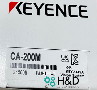 Keyence CA-200M | Umweltbeständige 2-Megapixel-SW-Kamera | Neu & OVP