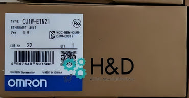 Omron CJ1W-ETN21 Modulo Ethernet per serie CJ, 100Base-TX, TCP/IP, FTP, SMTP