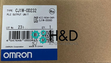 Omron CJ1W-OD232 Цифровой выходной модуль, 32 PNP-выхода, 24 В постоянного тока
