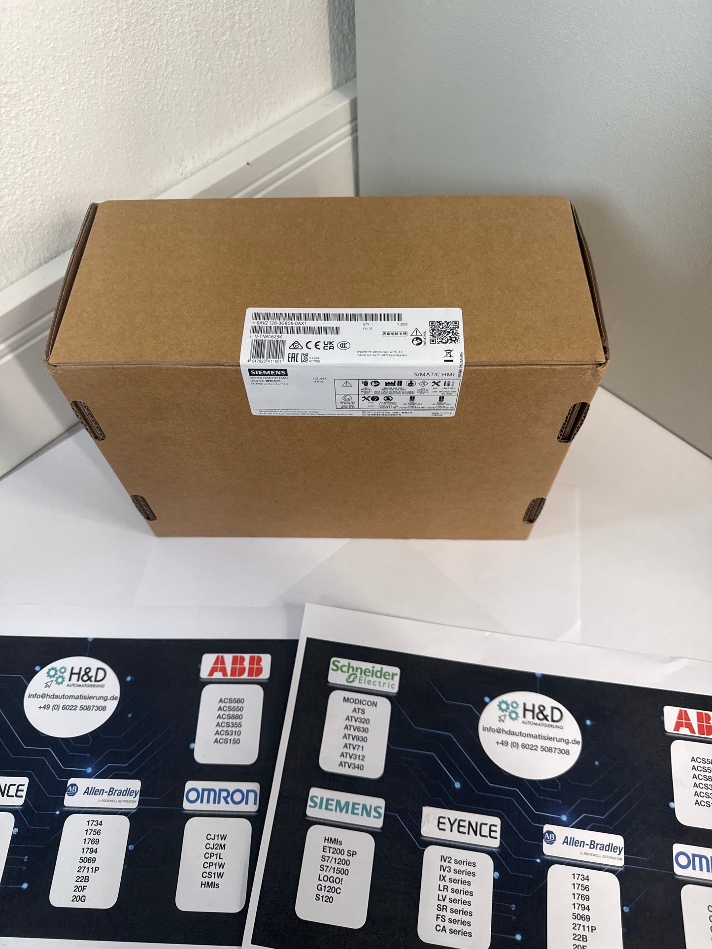 Siemens SIMATIC HMI KTP700 (6AV2128-3GB06-0AX1) – 7" Widescreen-TFT Touchscreen-Panel mit PROFINET