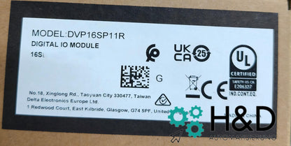 Delta DVP16SP11R Erweiterungsmodul | 16 I/O, kompatibel mit DVP-S Serie
