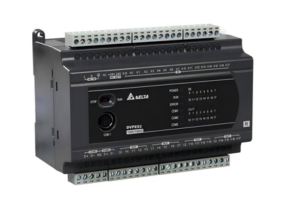 Automate Delta DVP32ES200R | Série DVP-ES, 100–240V, 10K mots, 16k étapes, 128 E/S