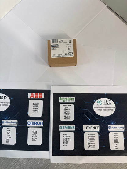 SIMATIC DP ET 200SP, F-DI 8x 24VDC 6ES7136-6BA01-0CA0 new sealed