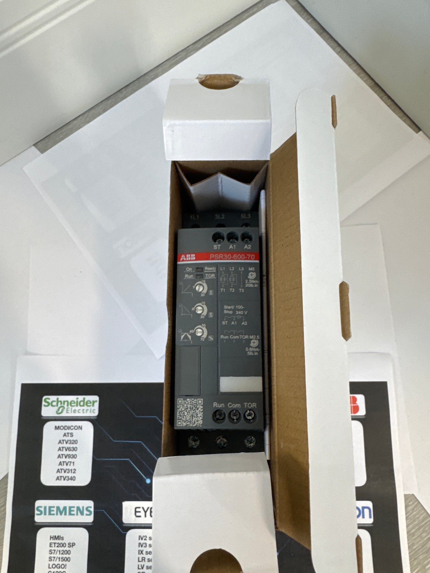 ABB PSR30-600-70 Softstarter 30A 208-600V AC 18,5kW Neu & versiegelt