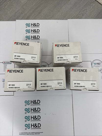 SR-1000 Keyence 1D and 2D code reader with autofocus