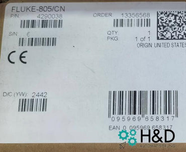 Fluke 805 Miernik drgań do monitorowania urządzeń przemysłowych