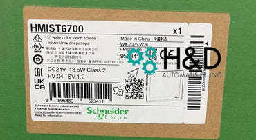 HMIST6700 Schneider Electric Touchscreen-Panel, Harmony ST6, 15-Zoll-Breitbildanzeige, 2x COM, 2x Ethernet, USB-Host und -Gerät, 24V DC