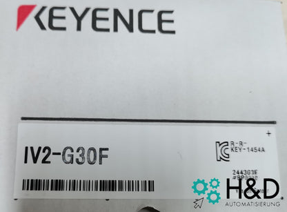 Keyence IV2-G30F | Unité d'évaluation Modèle Auto-Learn | Neuf et dans son emballage d'origine