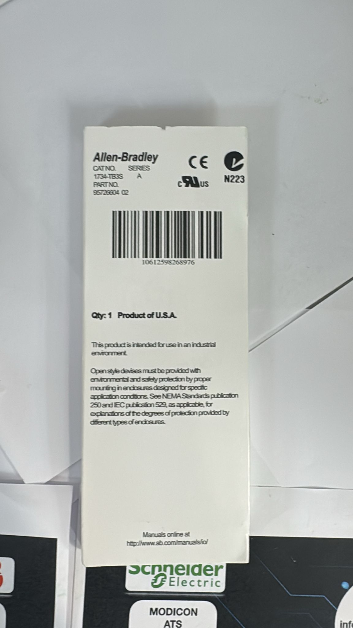 1734-TB3S Allen-Bradley New and Sealed