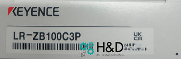 LR-ZB100C3P Keyence CMOS laser sensor rectangular with M8 connector type, 100 mm