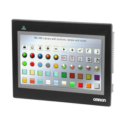 Omron NB10W-TW01B-V1 Serie NB HMI touchscreen TFT WSVGA da 10,1 pollici con Ethernet e USB
