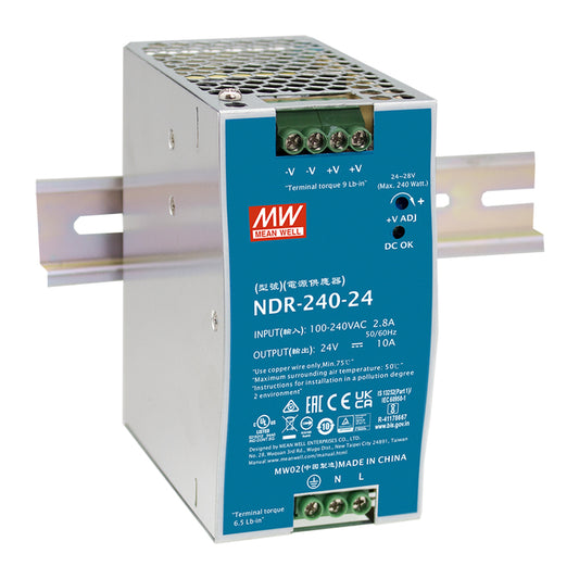 NDR-240-24 Mean Well New and Sealed