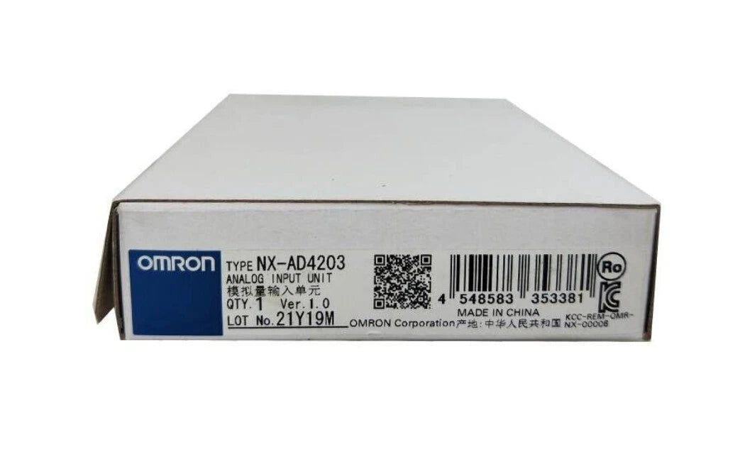 Omron NX-AD4203 Analog Eingangsmodul – 4 Analog Inputs – NX Serie