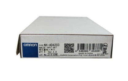 Omron NX-AD4203 Analog Eingangsmodul – 4 Analog Inputs – NX Serie