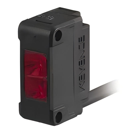 Capteur photoélectrique PZ-G61P Keyence avec amplificateur de mesure, exécution câble rectangulaire rétro-réfléchissante, PNP
