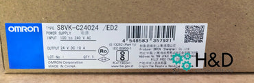Omron S8VK-C24024 Alimentatore – 24V DC, 240W, Serie Compatta, Binario DIN, nuovo