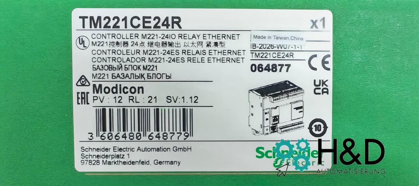 Schneider Electric TM221CE24R Logic Controller