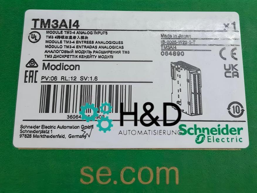 TM3AI4   Schneider Electric   Analog input modul