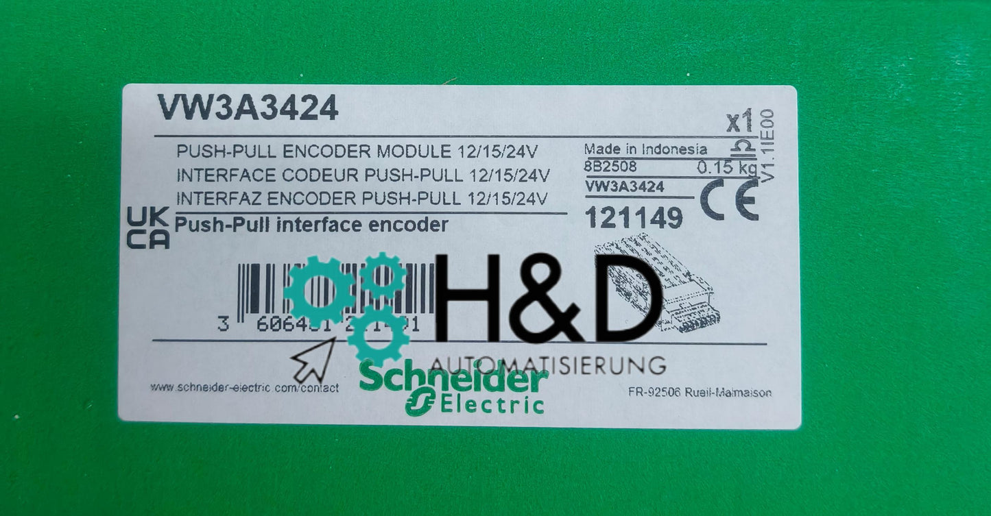 VW3A3424 HTL Encoder Interface Module for Altivar ATV340 & ATV900 Drives