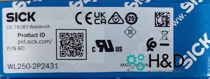 WL250-2P2431 Sick Photoelectric sensors 6044699 New and Sealed