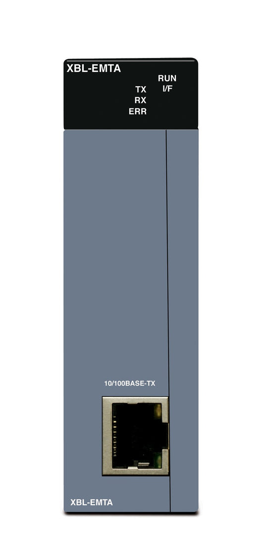 Módulo Ethernet LS XBL-EMTA | Protocolo Modbus TCP y XGT, 1 puerto RJ45, 10/100 Mbps