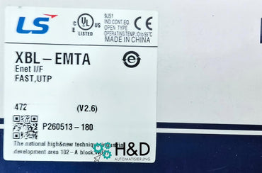 LS XBL-EMTA Modulo Ethernet | Modbus TCP e protocollo XGT, 1 porta RJ45, 10/100 Mbps