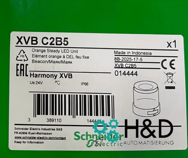 XVBC2B5 Schneider Electric Light Element Orange Continuous Light