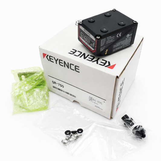 KEYENCE SR-750 Fixed Mount Barcode Reader for Industrial Identification