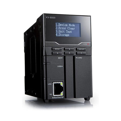 Unità CPU PLC KEYENCE KV-8000A per Sistemi di Automazione Serie KV-8000